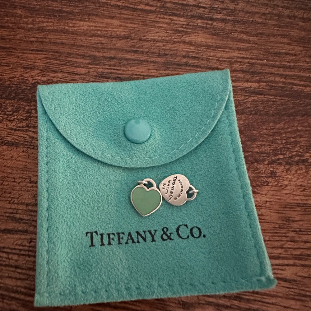 Tiffany & Co. Silver Heart Tag charms